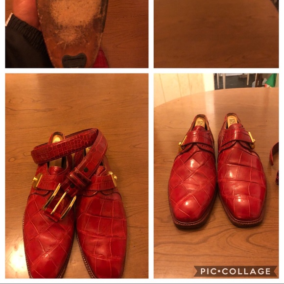 red gator shoes